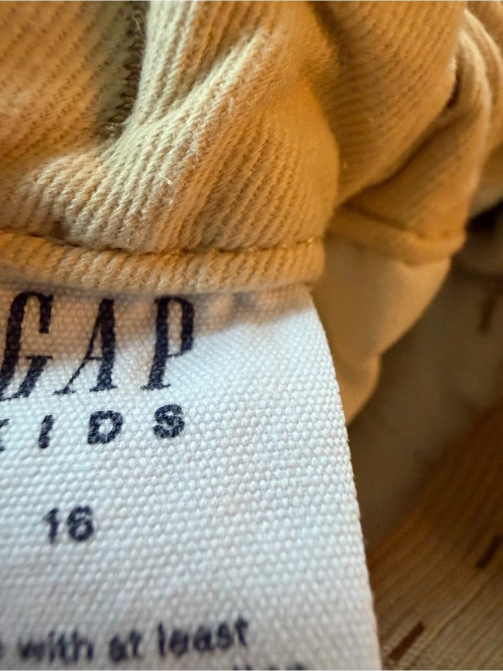 GAP 2 pair boys school uniform Khaki Straight-Leg Chinos - Light Tan